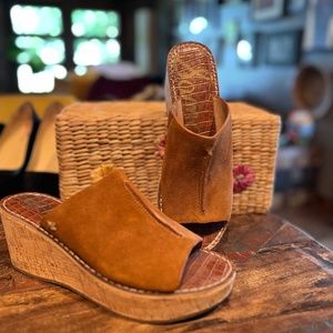 Sam Edelman suede slide sandal - size 9.5M